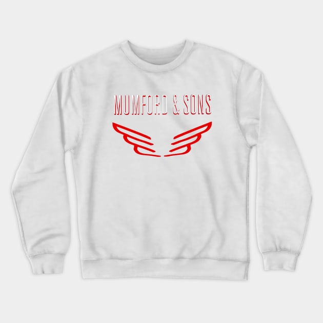 Mumford And Sons Merch Crewneck Sweatshirt by ariputra